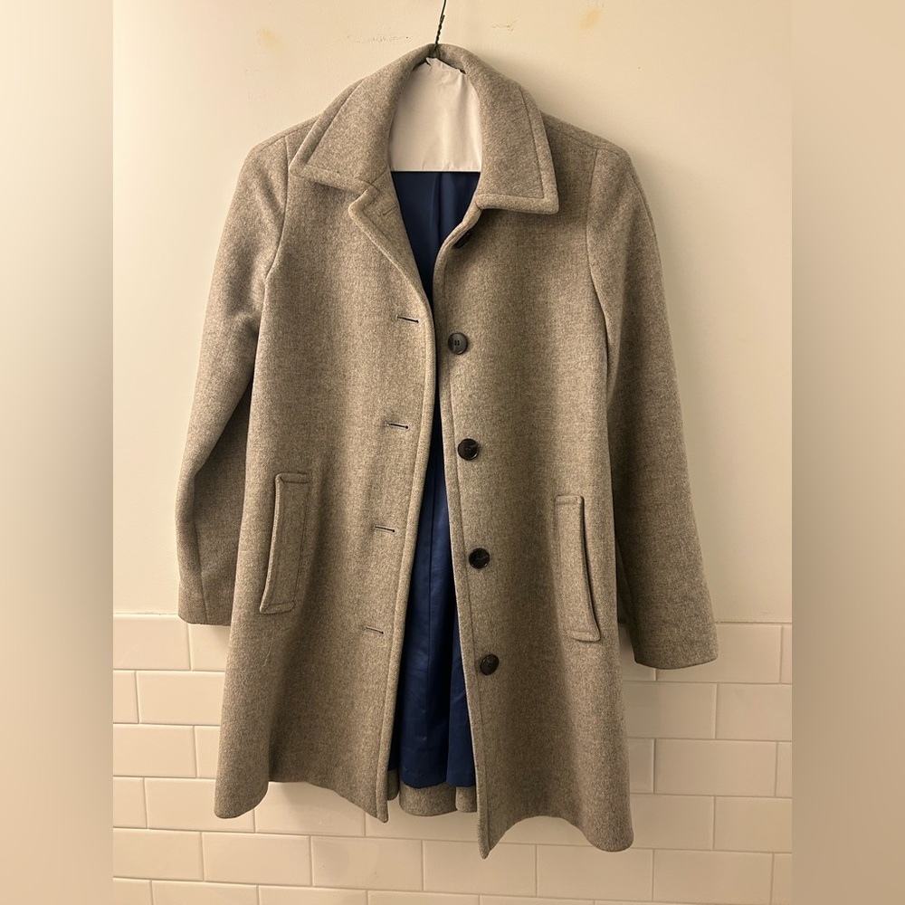 Club Monaco Tan Pea Coat